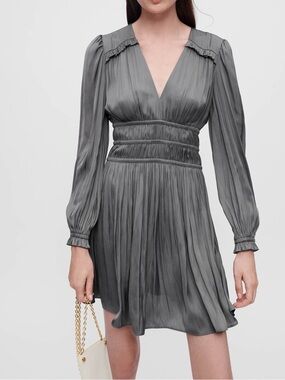 Maje Rianna Satin dress NWT $295